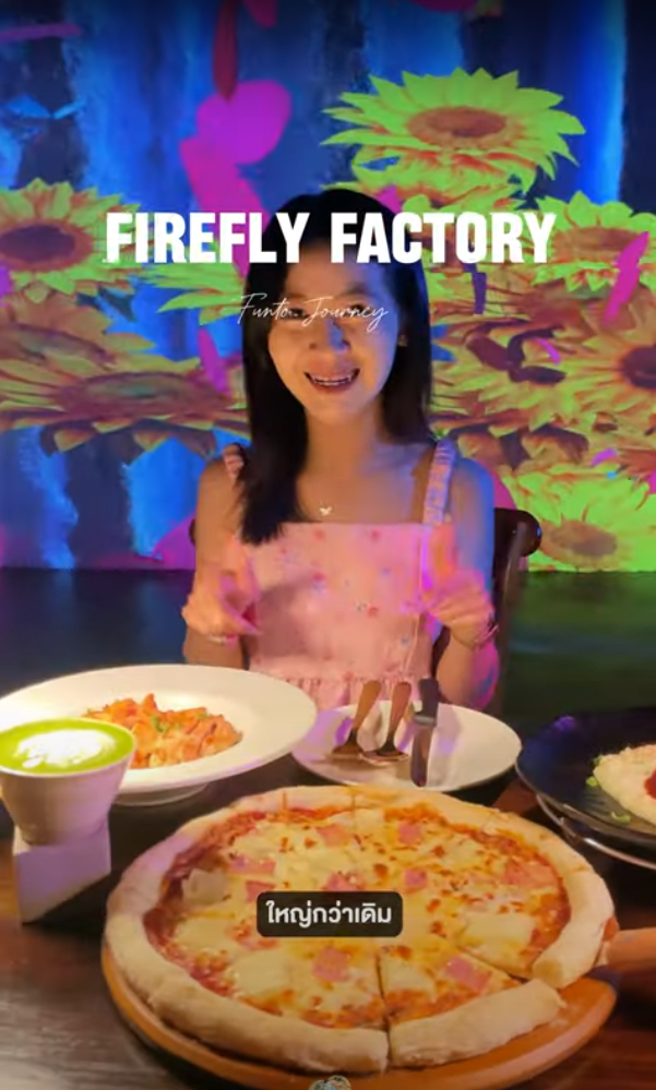 Funto Channel Reviews Firefly Factory in Chiang Mai